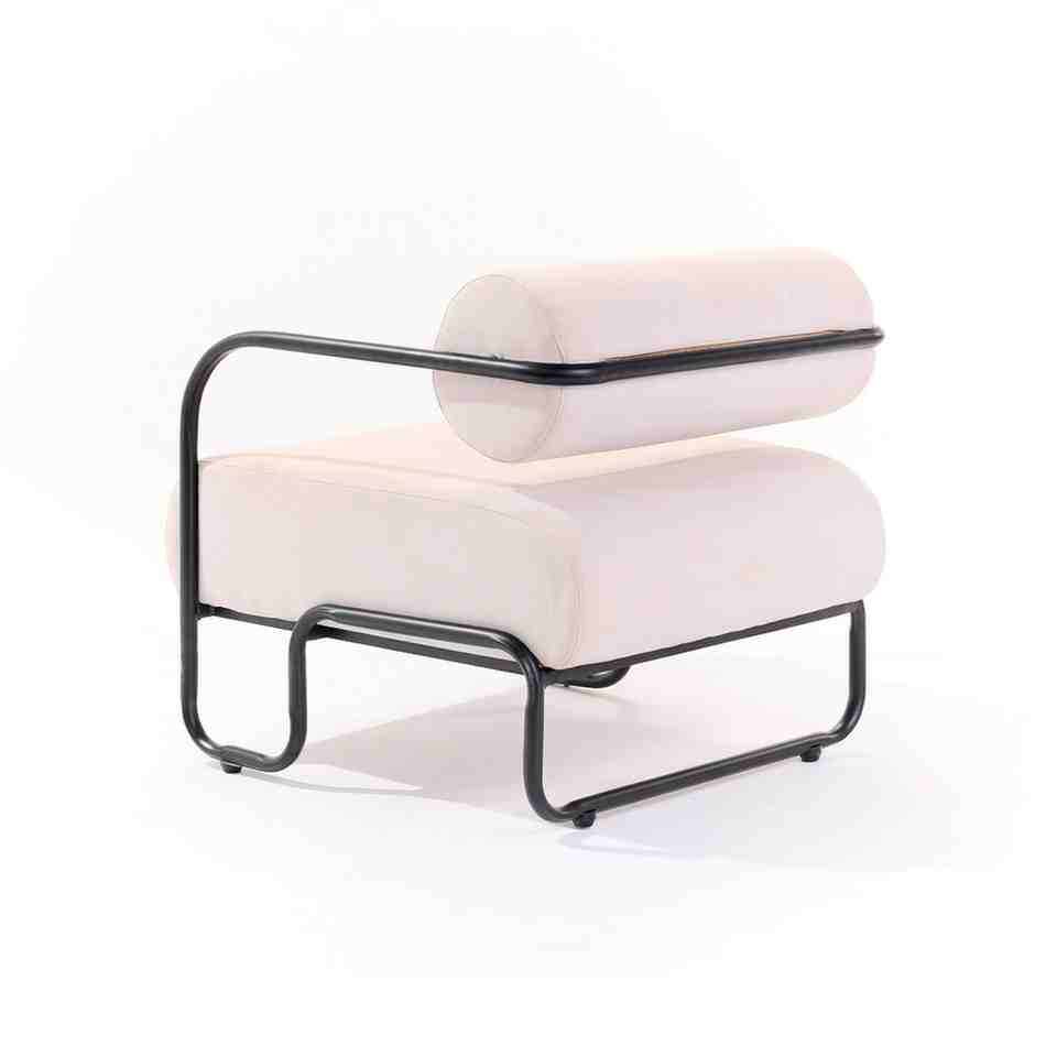 Metal Frame Armchair - Bed Janssen