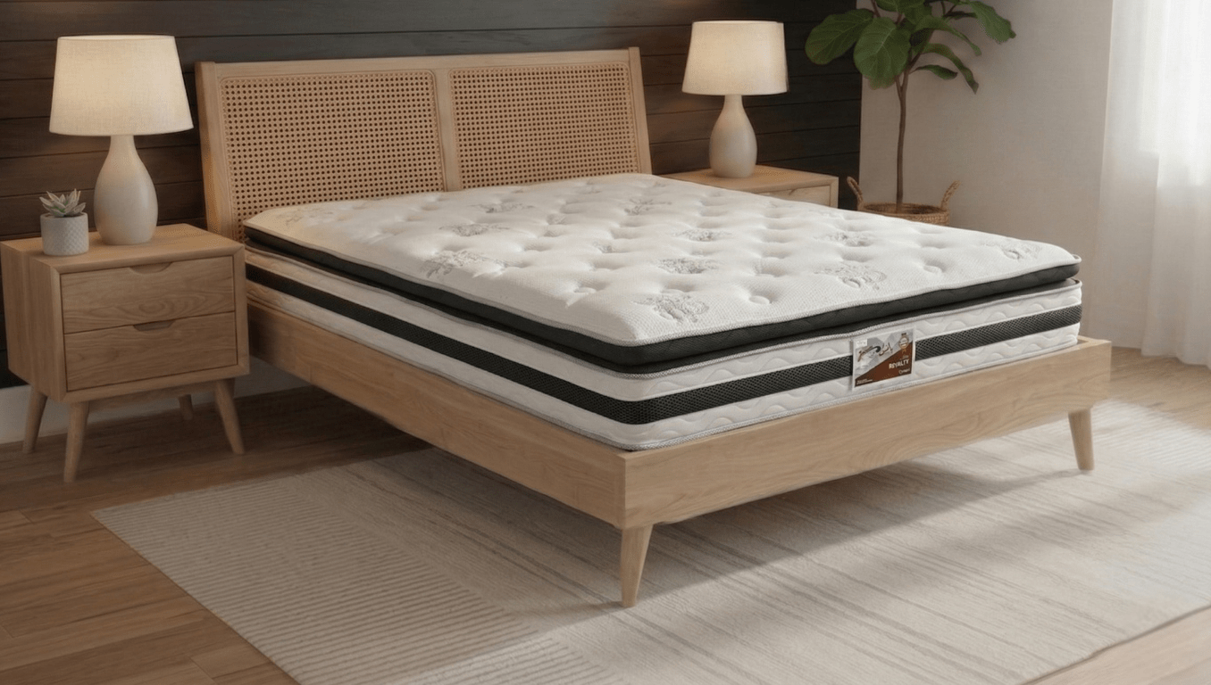 مرتبة روياليتى - ميمورى فوم - Bed Janssen