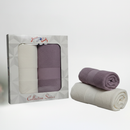 Towels box  2 pices -   طقم فوط 2 قطع