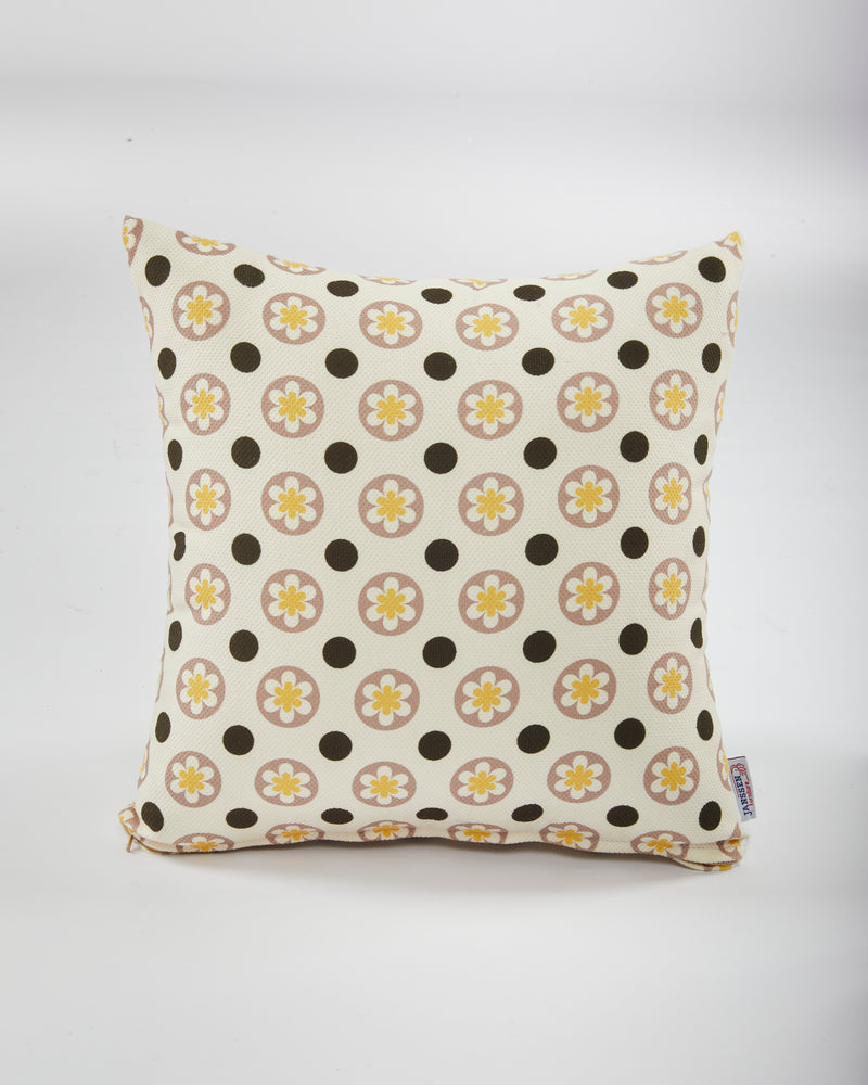 Floral Polka cushion