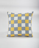 Yellow Checkered Cushion