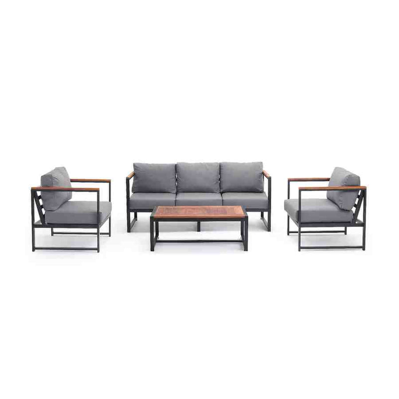 Wooden Frame Patio Set