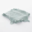 Jacquard Bath Towels Set 3 Pieces - Light Green