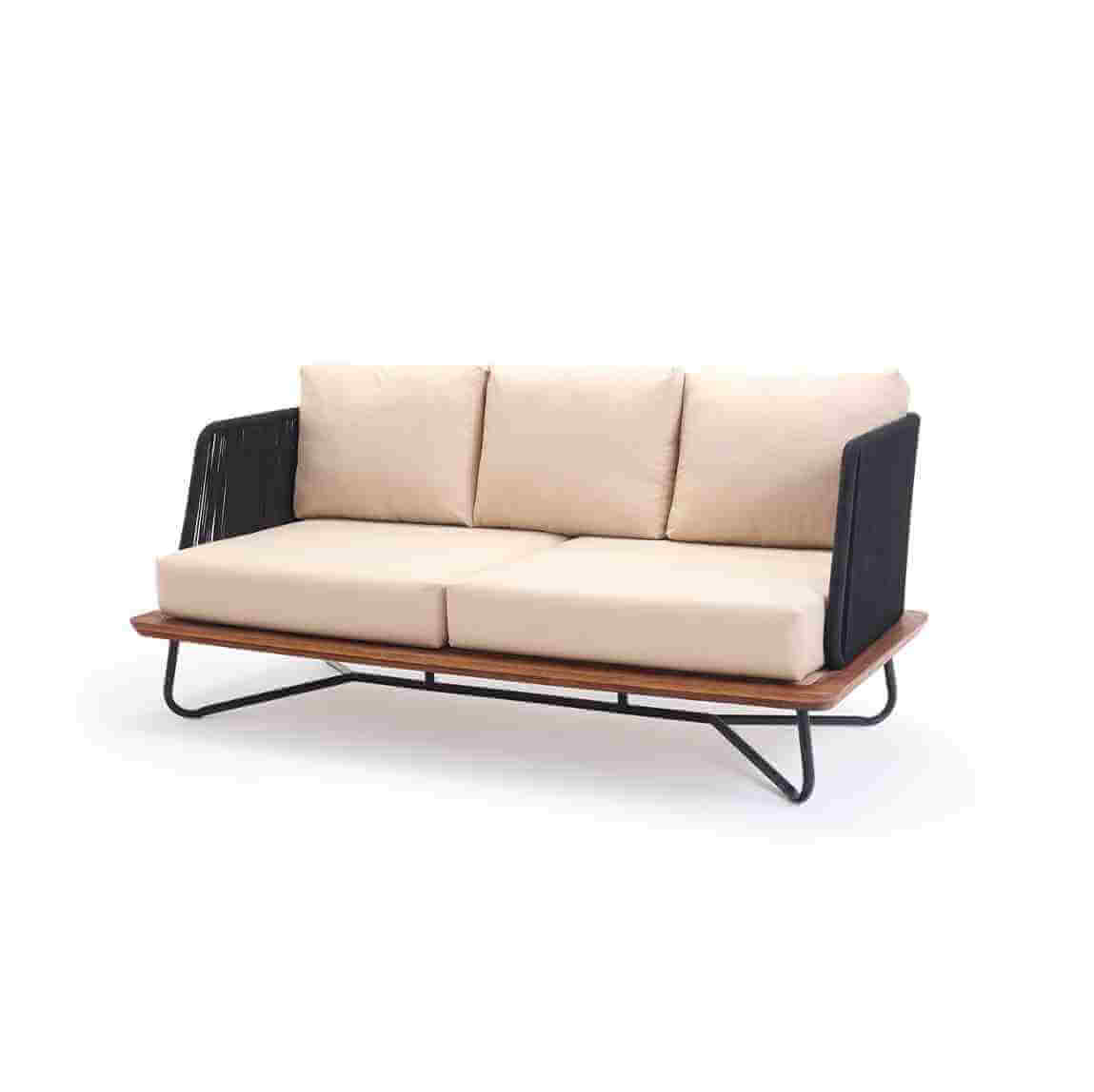 اوريانا - طقم أثاث مكون من كنبة، كرسيين، ترابيزة - Bed Janssen