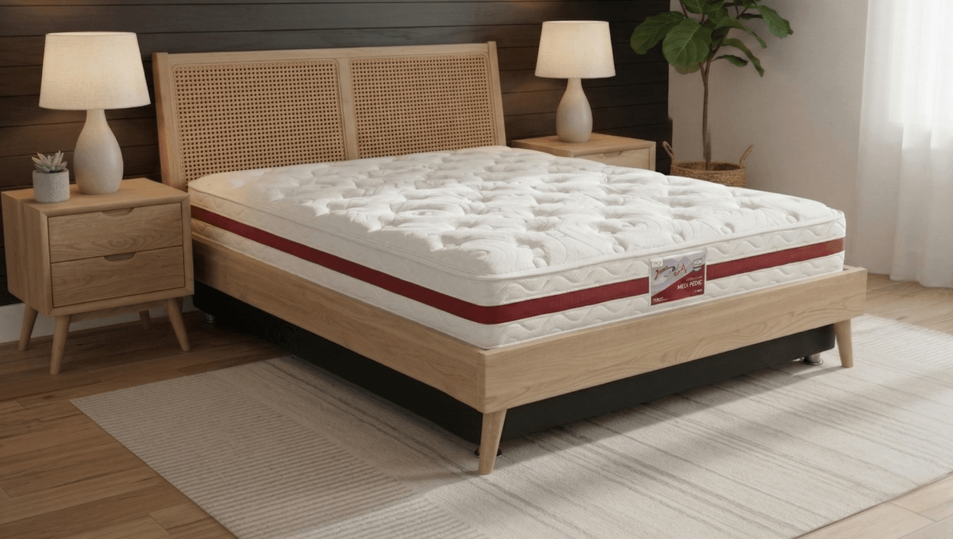 مرتية ميدى بيدك - ميمورى فوم - Bed Janssen