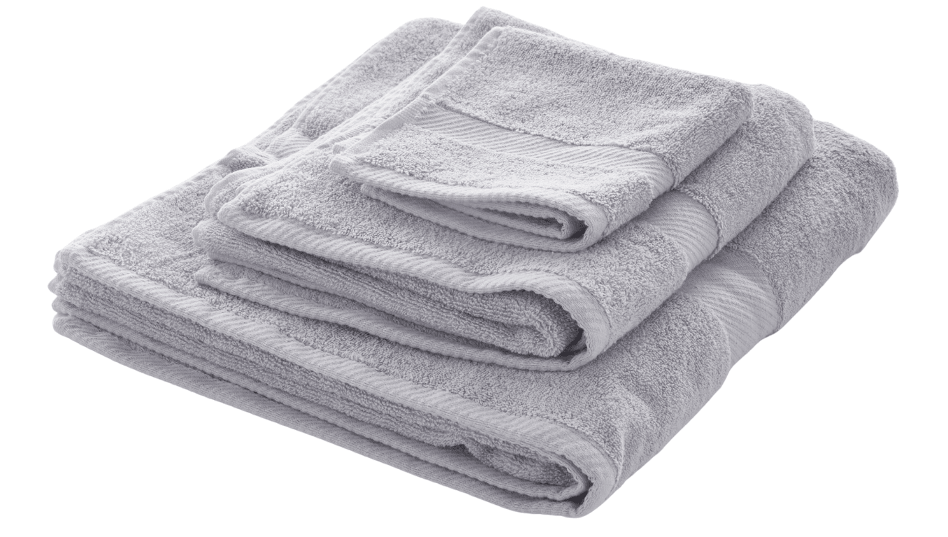 طقم فوط قطن سادة 3 قطع - Bed Janssen